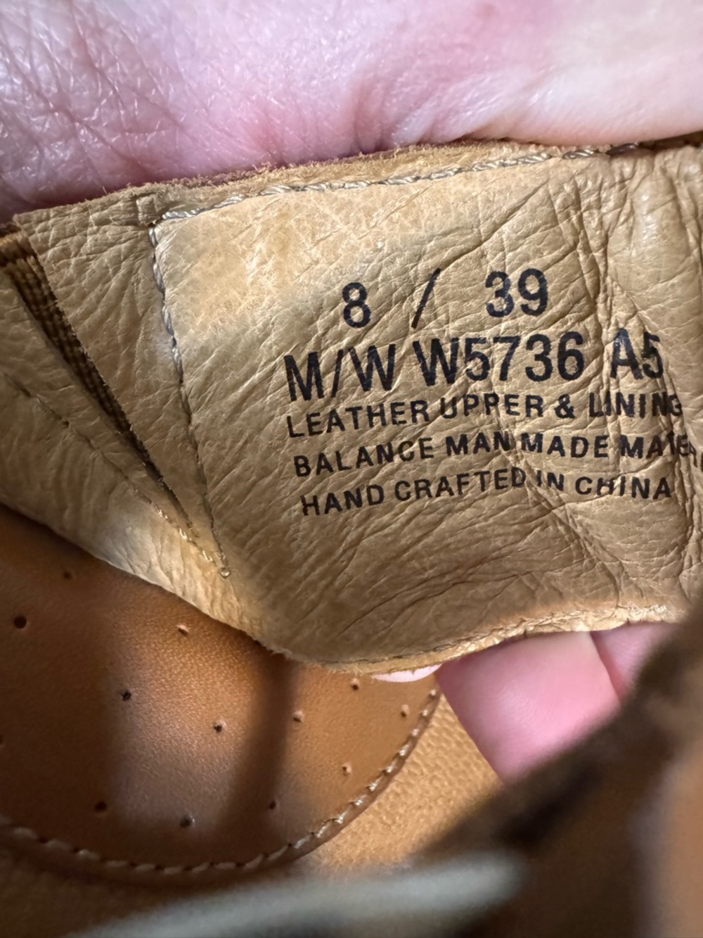 Born Tan Leather Slide Sandals with Silver Ring Accent - Picture 4 of 4